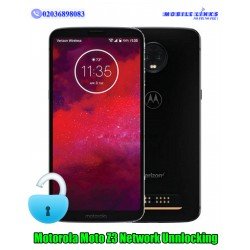 Motorola Moto Z3 Network Unlocking 